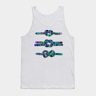 Colored Knots Abstract Tank Top